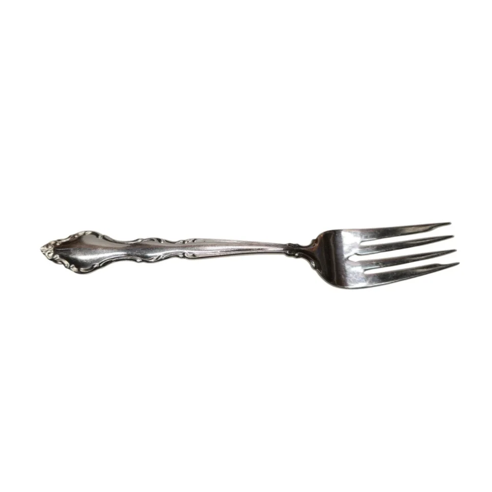 Lot of 13 International Deepsilver Inland Salad Fork Vintage